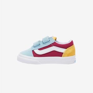 🆕 Vans Old Skool V Retro Rainbow